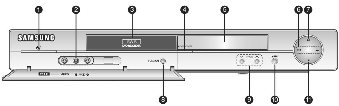 SAMSUNG AK68-01003B-00 - Façade (DVD-R128) - 1