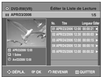 SAMSUNG AK68-01003B-00 - Appuyez sur le bou PLAY LIST, appareil en mode Arrêt. - 1