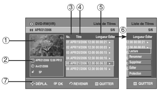 SAMSUNG AK68-01003B-00 - Éléments de l'écran Liste de Titres - 1