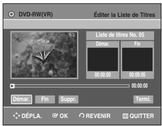 SAMSUNG AK68-01003B-00 - Appuyez sur les touches ▲▼ pour sélectionner Éditer, puis appuyez sur la touche OK. - 1