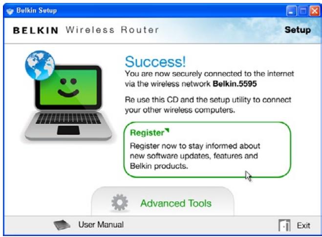 BELKIN RTR WRLSSN300SURF - L'installation - 5