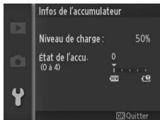 NIKON KIT 1 V1 10-30MM + 30-100 - Infos de l'accumulateur - 1