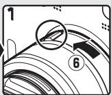 NIKON KIT 1 V1 10-30MM + 30-100 - Fixez un objectif. - 4