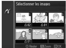 NIKON KIT 1 V1 10-30MM + 30-100 - Si vous avez choisi Sélectionner les images ou Impr. commande DPOF à - 1