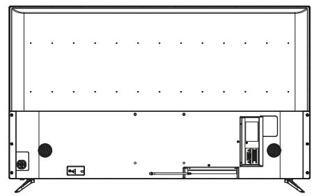 BRANDT LCDB5504UHD - Assembler le pied - 4