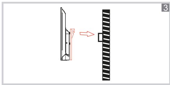 BRANDT LCDB5504UHD - FIXATION MURALE - 3