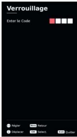 BRANDT LCDB5504UHD - Verrouillage - 1
