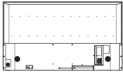 BRANDT LCDB5504UHD - Assembler le pied - 1