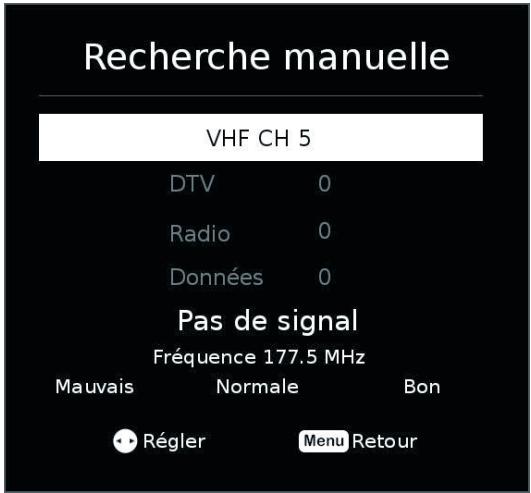 BRANDT LCDB5504UHD - Recherche Manuelle Numérique - 1