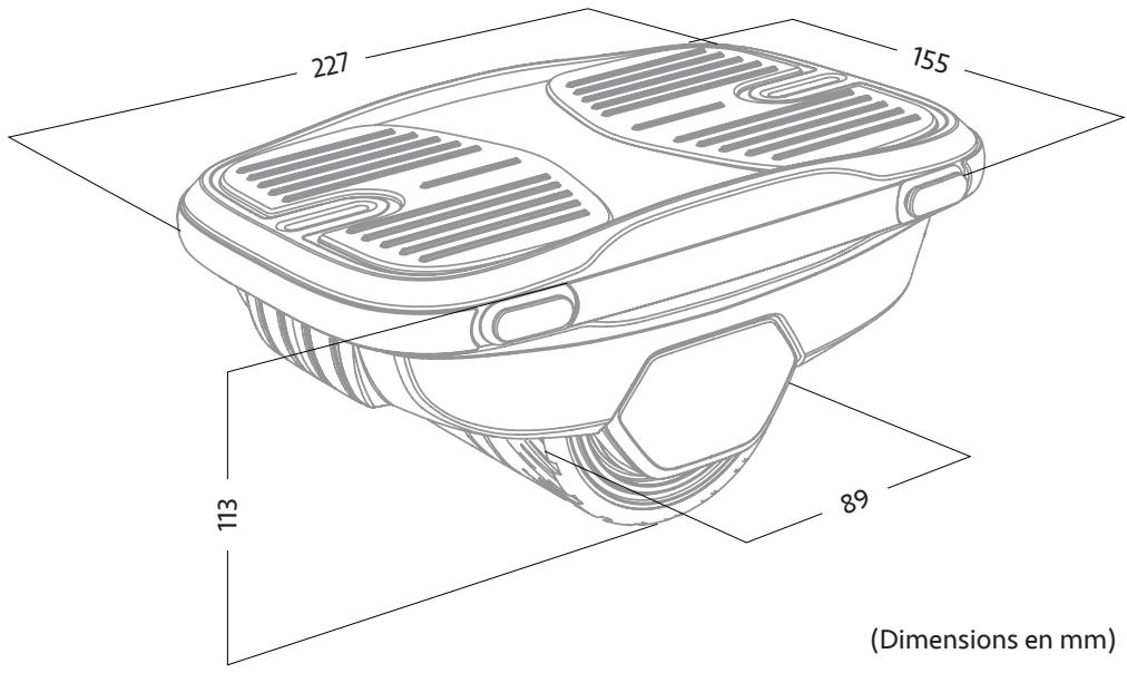 INMOTION X1 - - Dimensions - 1