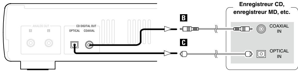 DENON DCD-CX3 - Connexions numériques - 1