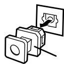 DENON DCD-CX3 - - Connexion d'un cable de transmission optique (disponible dans le commerce) au connecteur de sortie numérique optique - 1