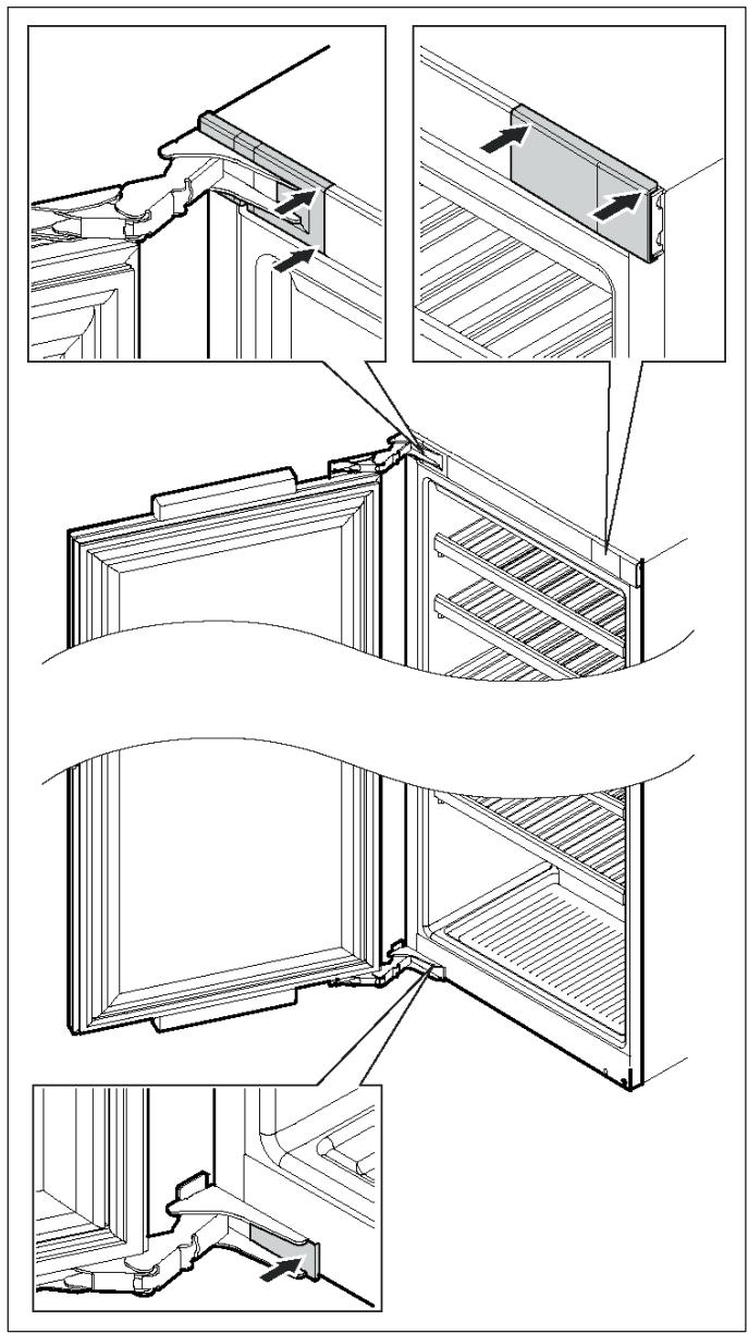 GAGGENAU W282263 - Inversion du sens d'ouverture de la porte - 7