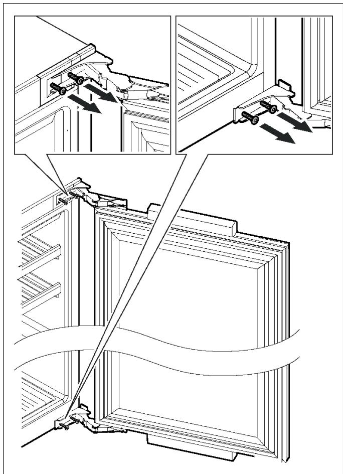 GAGGENAU W282263 - Inversion du sens d'ouverture de la porte - 2