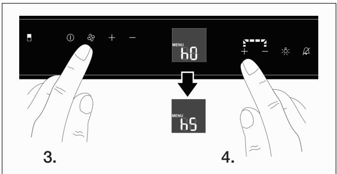 GAGGENAU W282263 - Réglage de la luminosité de l'écran - 3