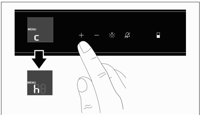GAGGENAU W282263 - Réglage de la luminosité de l'écran - 2