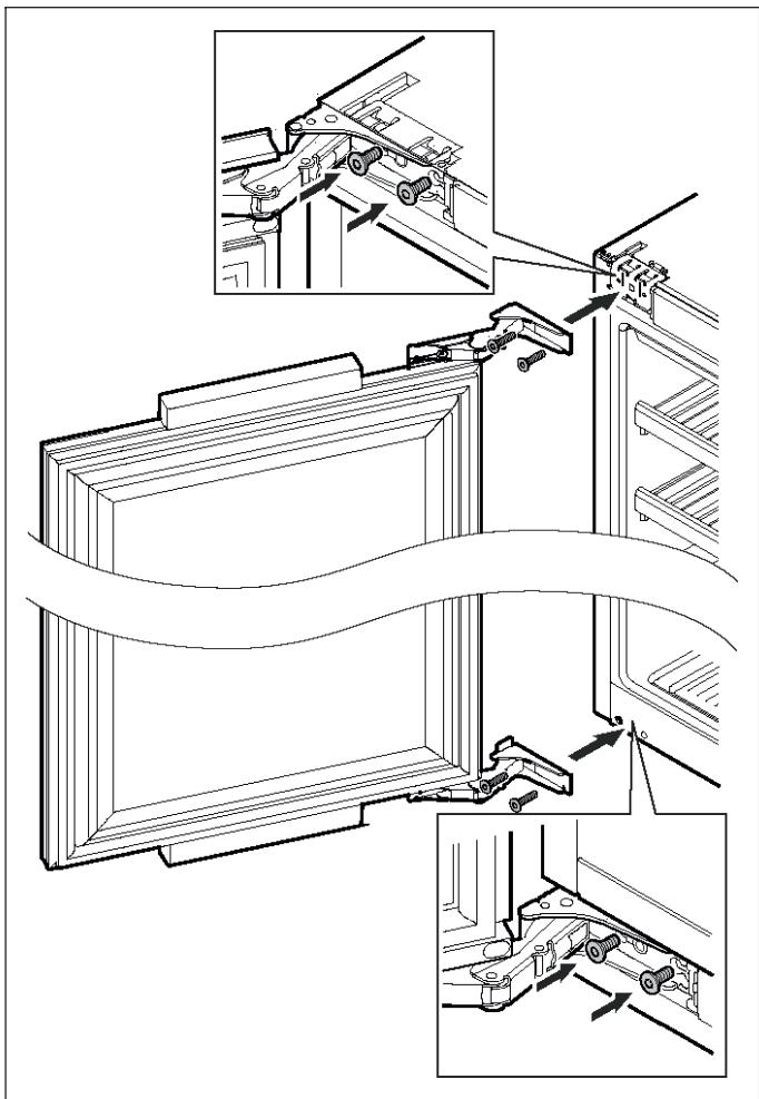 GAGGENAU W282263 - Inversion du sens d'ouverture de la porte - 6