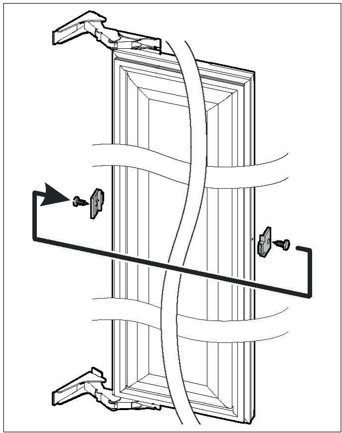 GAGGENAU W282263 - Inversion du sens d'ouverture de la porte - 4
