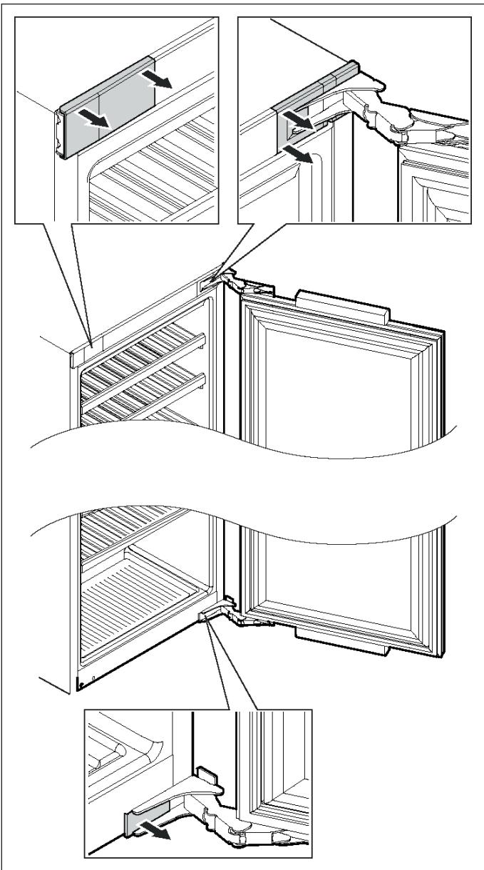 GAGGENAU W282263 - Inversion du sens d'ouverture de la porte - 1