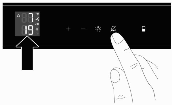 GAGGENAU W282263 - Réglage silencieux de l'alarme de température - 1
