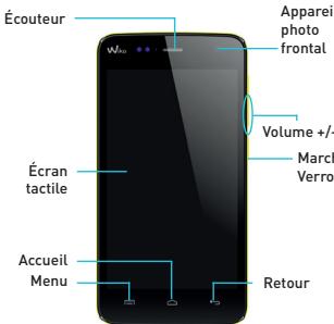 WIKO BLOOM VIOLET - Décovrir votre téléphone - 1