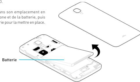 WIKO BLOOM VIOLET - Installation de la batterie - 1
