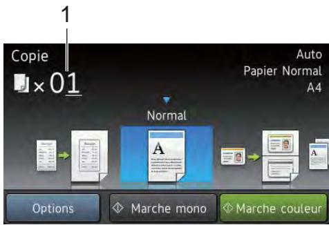BROTHER DCP9020CDW - Comment copier - 2
