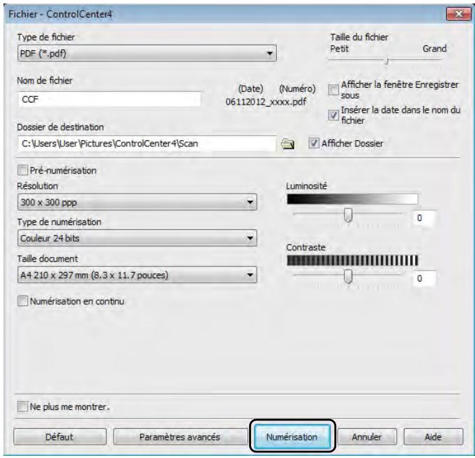 BROTHER DCP9020CDW - Appuyez sur Numérisation. - 1