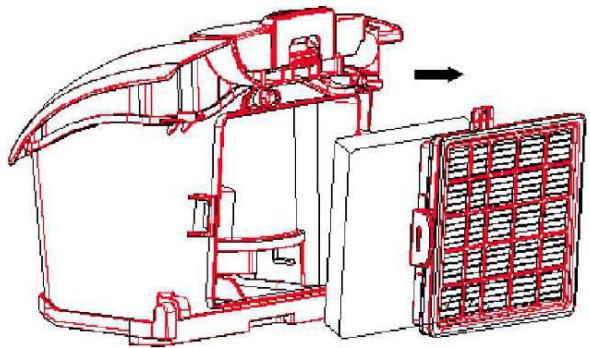 HITACHI CVSB165 - Nettoyage et remplacement des filtres - 1
