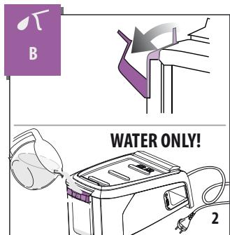 DELONGHI VVX1660 - Плрwoи - Запоннец - Feltoltés - Dolévání - Naplpenie - Napeltnienie - Doldurma - 3