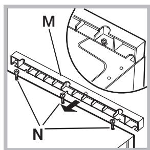 INDESIT UNM C1 WAN jieBIWMIL71252EU - Réglage de la machine en hauteur. - 2
