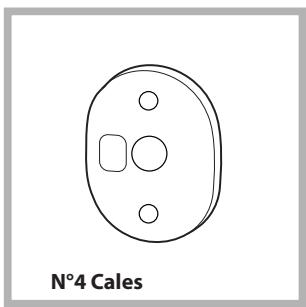 INDESIT UNM C1 WAN jieBIWMIL71252EU - Accessoires montage porte (Fig. 1-2-3-4-5). - 6