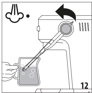DELONGHI EC950 - Erogazione del vapore automatica: - 1