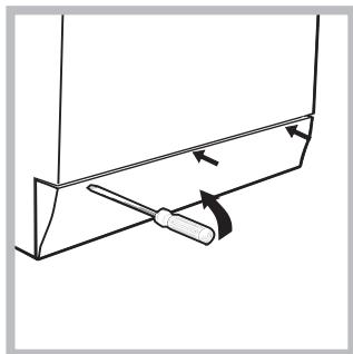 HOTPOINT WMG942 - Ouverture manuelle du hublot - 2