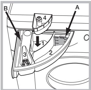 HOTPOINT WMG942 - Tiroir à produits lessiviels - 1