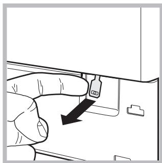 HOTPOINT WMG942 - Ouverture manuelle du hublot - 3