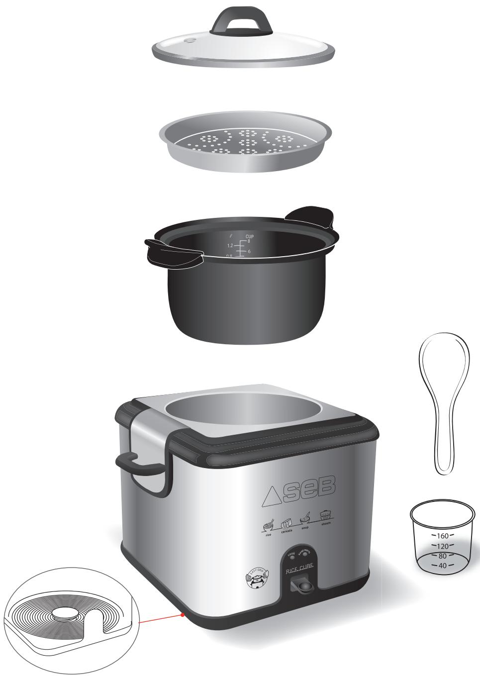 SEB RK4009RIZCUBEINOX - SEB - 2