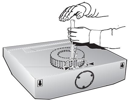 BOSCH DHU63 - Exhaust air upwards: - 1