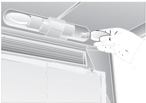 BOSCH DHU63 - Replacing the light bulbs - 1