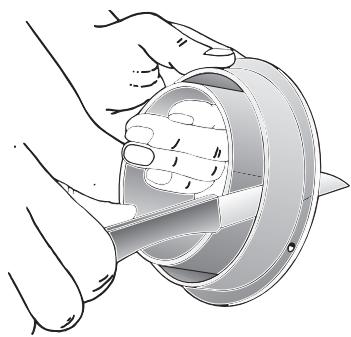 BOSCH DHU63 - Exhaust air upwards: - 2