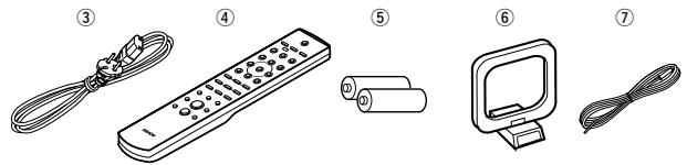 DENON DRA-CX3 - Accessoires - 1