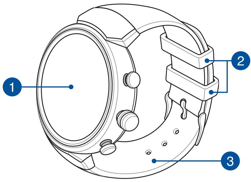 ASUS ZENWATCH3SILVER - Présentation de votre ASUS zenwatch - 1