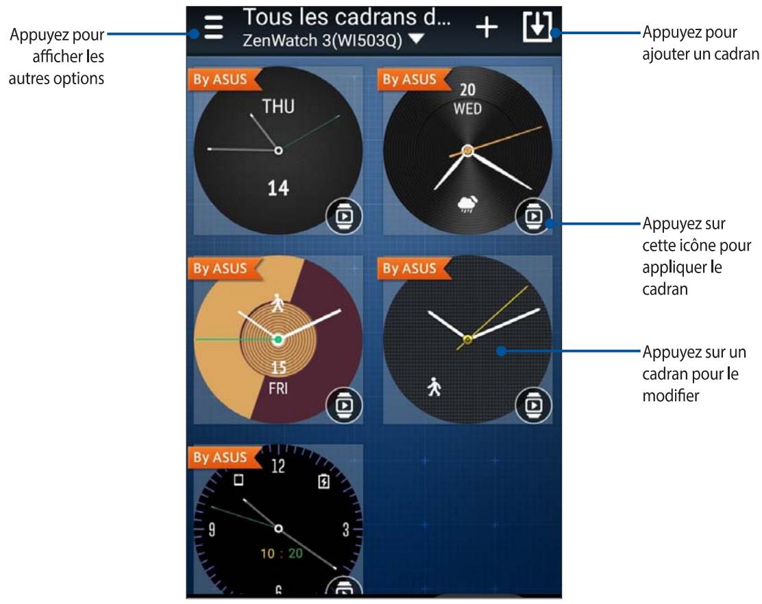 ASUS ZENWATCH3SILVER - Écran d'accueil - 2