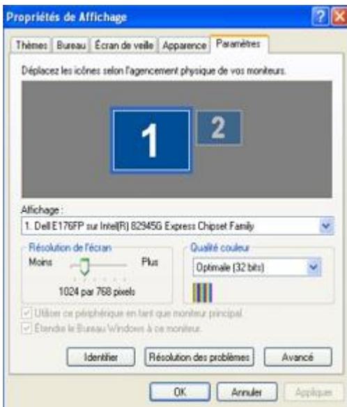 TOKA LTL-1912S/DVD - Configuration du logiciel de votre PC (base sur Windows XP) - 1