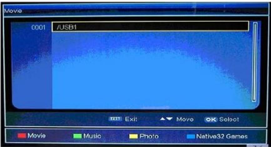 TOKA LTL-1912S/DVD - Lecture de fichiers multimédia (uniquement pour le port USB côte gauche du TV ayant la fonction PVR) - 1