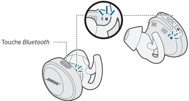 BOSE SoundSport Free Violet - Connexion d'un autre périphérique mobile - 1