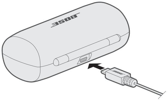 BOSE SoundSport Free Violet - Rechargement du boitier - 1