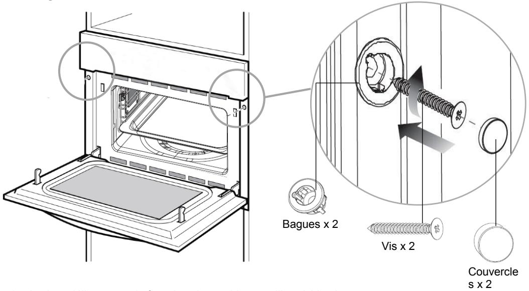 THOMSON TMFP72BXFOUR - Dimensions de l'installation (mesures en mm) - 3