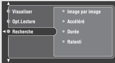 YAMAHA DVR-S 200S - Appuyez sur  pour selectionner «Recherche». - 1