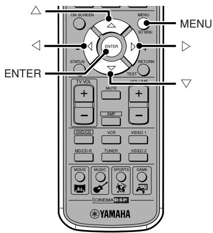 YAMAHA DVR-S 200S - Naviguer dans le menu du disque DVD - 1